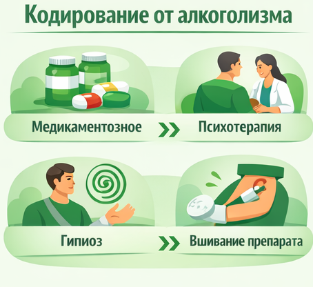 кодирование от алкоголизма в Вязьме Санати